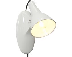 BePureHome Masterpiece Wandlamp - Metaal - Wit - 16x11x21