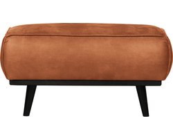 BePureHome Statement Hocker - Ecoleer - Cognac - 40x80x55