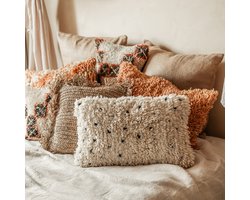 Berber kussenhoes sprinkle met liefde gemaakt van Marokkaanse wol