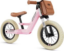 BERG Biky Retro Pink Loopfiets - Lichtgewicht frame van magnesium - 2 tot 5 jaar - Roze