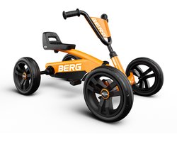 BERG Buzzy Orange Skelter - 2+ jaar - Verstelbare Stoel - Anti-lek EVA banden - Veilige en Stabiele Wegligging - Oranje