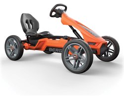BERG Rally NRG Orange Skelter - 4+ Jaar - Verstelbare stoel - Oranje