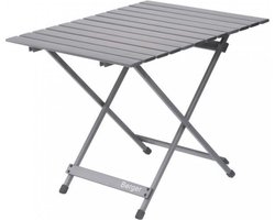 BERGER Compacte Aluminium Klaptafel 50x50cm | Campingtafel Inklapbaar Camping Tafel Tuintafel | Opvouwbare Eettafel Balkon Tuin Terras | incl. Premium Opbergtas