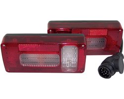 Berger & Schröter Verlichtingsset 13-polig Achteruitrijlicht, Remlicht, Knipperlicht, Mistachterlicht, Achterlicht Acht