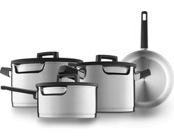 BergHOFF GEM Downdraft pannenset - 7 delige set - 4 pannen