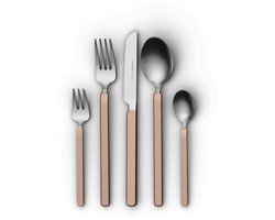 BergHOFF Home Bestekset 20-delig – Bestekset 4 persoons – RVS – Modern design – Geschikt voor 4 personen – Vaatwasserbestendig - Warm Blush