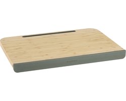 BergHOFF Home Elements Snijplank met Tablethouder 32 cm – Smartphonehouder Snijplank voor Koken op Recept – Sapgeul, Mesvriendelijk Polypropyleen & Vaatwasbestendig – Aubergine