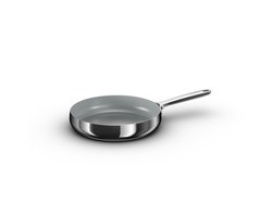 BergHOFF Home Koekenpan Ø 28 cm - RVS Koekenpan - Antikleefpan - PFAS & PTFE vrij - Inductie, Elektrisch, Keramisch & Gas - Keramische Anti-Aanbakpan