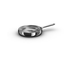 BergHOFF Home Koekenpan Ø 28 cm - RVS Koekenpan - PFAS & PTFE vrij - Inductie, Elektrisch, Keramisch & Gas - Vaatwasserbestendig