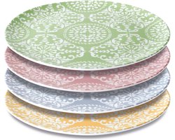 BergHOFF | OUTLET | Set 4 ronde borden versierd