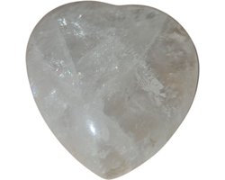Bergkristal hartje 4cm