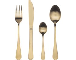 Bergner Roestvrijstalen bestekset 24-delig - Munich Champagne Matt - BG