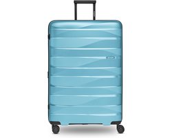 Bergpfeil trolley Travel Trolley Glacier Blue Metallic Lichtblauw 75cm