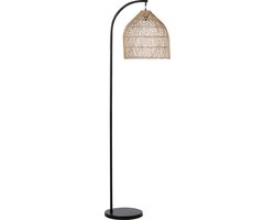 BERNICA - Staande lamp - Natuurlijk - Rotan