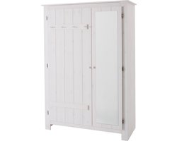 Bertram-Garderobekast - 2-deurs - Wit