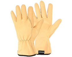 Beschermende leren tuinhandschoenen voor volwassenen