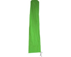 Beschermhoes MCW voor zweefparasol tot 4 m, afdekhoes met ritssluiting ~ groen