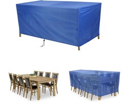 Beschermhoes Tuinmeubelen - Outdoor Cover - Meubels Beschermen - Waterdicht Ademend - 160x140x85cm - Blauw