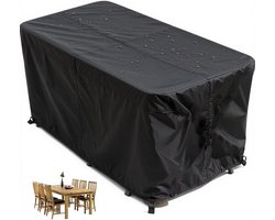 Beschermhoes Tuinmeubelen - Outdoor Cover - Meubels Beschermen - Waterdicht UV-bestendig - 150 x 85 x 80 cm - Zwart