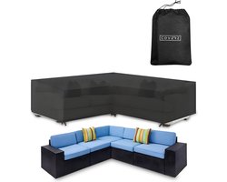 Beschermhoes Tuinmeubelen - Waterdichte Tuintafel 600D Cover - Loungeset - Tuinset - 215x85x70 cm