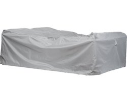 Beschermhoes voor loungeset rechthoekig / vierkant | 250 x 200 x 80 cm | polyesterweefsel, Kleur: taupe (lichtgrijs)