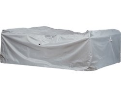 Beschermhoes voor loungeset rechthoekig / vierkant | 315 x 315 x 80 cm | polyesterweefsel van het type Oxford 600D, kleur: grijs.