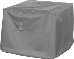 Beschermhoes voor loungestoel | 100 x 100 x 80 cm | polyesterweefsel van het type Oxford 600D, kleur: grijs.