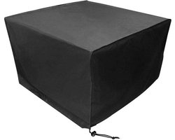 Beschermhoes voor vidaXL Tuinset poly rattan zwart 13-delig