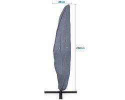 Beschermhoes voor zweefparasol Ø 300-400 cm | Oxford-weefsel | Weerbestendig, UV-bestendig