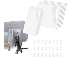 Bescherming Tegen Krabbende Katten Set van 6 - Flexibele Transparante Krabbeschermer voor Meubels, Bank, Tapijt, Muren, Matras, Deur, enz.