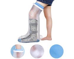 Bescherming voor benen en voeten na een operatie, waterdichte en antislip hoes voor gipsverbanden, en beschermhoezen voor gipsverbanden, bandages en wonden.
