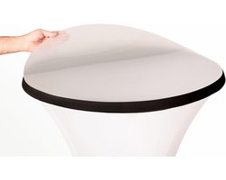 Beschermplaat voor Ronde Statafel Kunststof Ø 83 cm - Bescherming tegen Vuil en Vocht