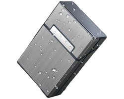 Besjaar Sigarettendoosjes - Sigarettenhouder - Sigaretten Box - Zwart - Aluminium - Weerbestendig - Stevig en Luxe