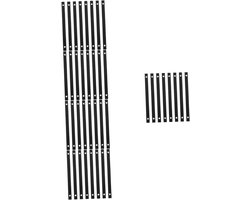 BESPORTBLE Rubberen Banden 40 Stuks Boom Banden Planten Voor Zware Riem Boom Ondersteunende Riem Boom Hangende Riemen Boom Rechtmakende Banden Winddichte Boomsteun Hangmat Buitenshuis Nylon-
