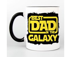 Best Dad in the Galaxy - Beker - Vaderdag mok - Vaderdag cadeau - Mok - Gratis inpak service