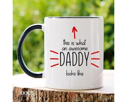 Best Dad mok - Vaderdag cadeau - Vaderdag - Vaderdag cadeau met tekst - Cadeau voor man - Cadeau voor hem - Mannen cadeautjes - Papa cadeau - Mokken en bekers - Cadeau voor vader - Valentijndag - Theeglazen - Koffiemok