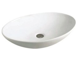 Best Design Class opbouw waskom 50x43x11cm wit porselein