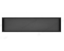 Best-Design Moya "Elah" inbouwnis 121x28x7 cm kleur Gunmetal