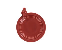 Best For Birds – Vogelbad – Set van 2 stuks – Keramiek – Terracotta rood – Rond Ø30 cm – Met vogeldecoratie