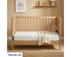Best Life Baby Matras 70x140 - Ledikant Babymatras - Matras Babybedje - Kindermatras