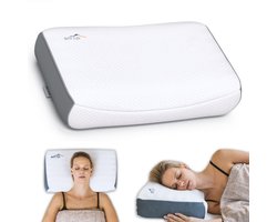 Best Life Hoofdkussen Nekklachten - Ergonomisch Traagschuim Kussen - Slaapkussen - Pillow