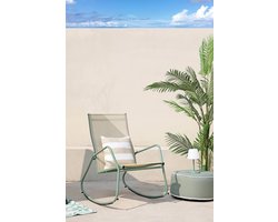 BEST Schommelstoel Brody Groen - Beige
