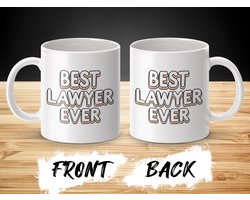 Beste Advocaat Ooit Mok, Grappige Advocaat Cadeau, Juridische Beroepen Mok, Geschenk voor Jurist, Nieuwigheid Koffiemok, Advocatenpraktijk