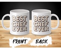 Beste Chef Ooit Mok, Chef Cadeau Idee, Grappige Mok voor Koks, Koken Liefhebber Gift, Koffie Mok, Nieuwe Mok, Unieke Mokken, Keramische Mok