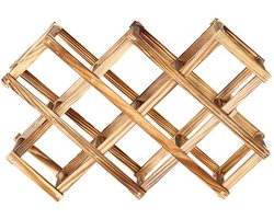 Beste Prijs wijnrek inklapbaar - wijnrek - 10 flessen