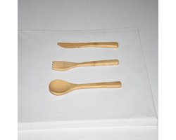 Bestek bamboe hout
