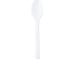 Bestek - Premium Herbruikbare Lepels - Plastiek Lepels - 1000 stuks - Royal Ware by Farla