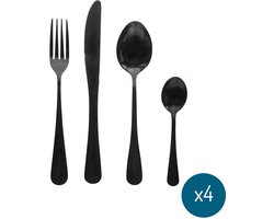 Bestek Set Giro 16-delig Zwart