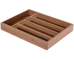 Bestekbak bamboe - 35x26cm