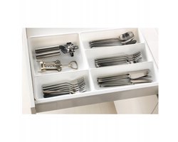 Bestekbak IKEA STÖDJA Wit - 31x50 cm